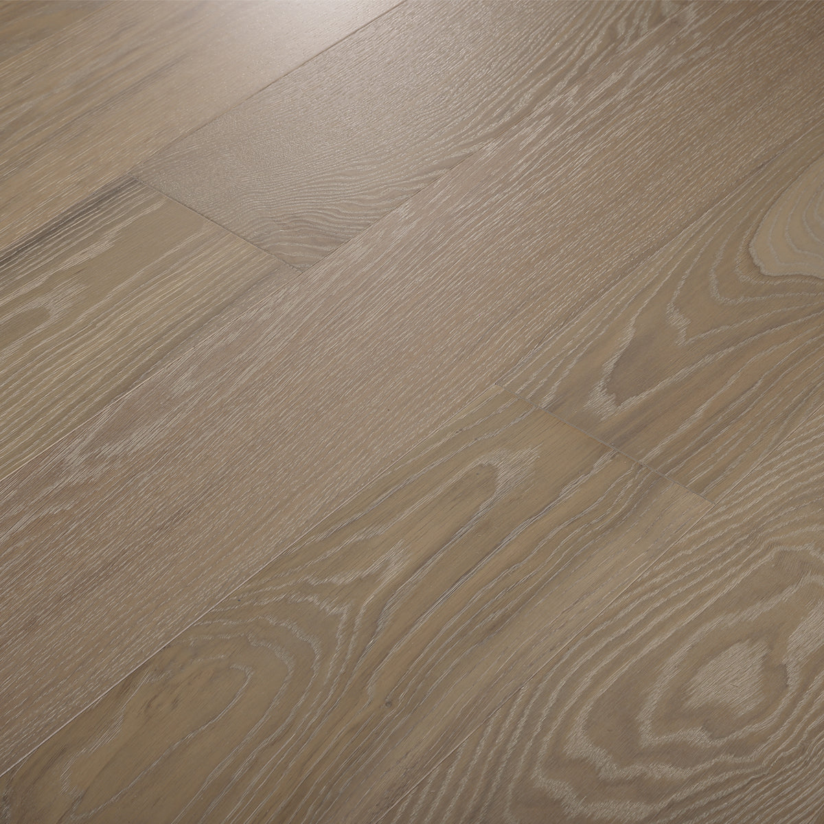 Progettista 110 engineered European oak flooring, wire brushed, 1/2 inch thick, 72 by 7 inch boards