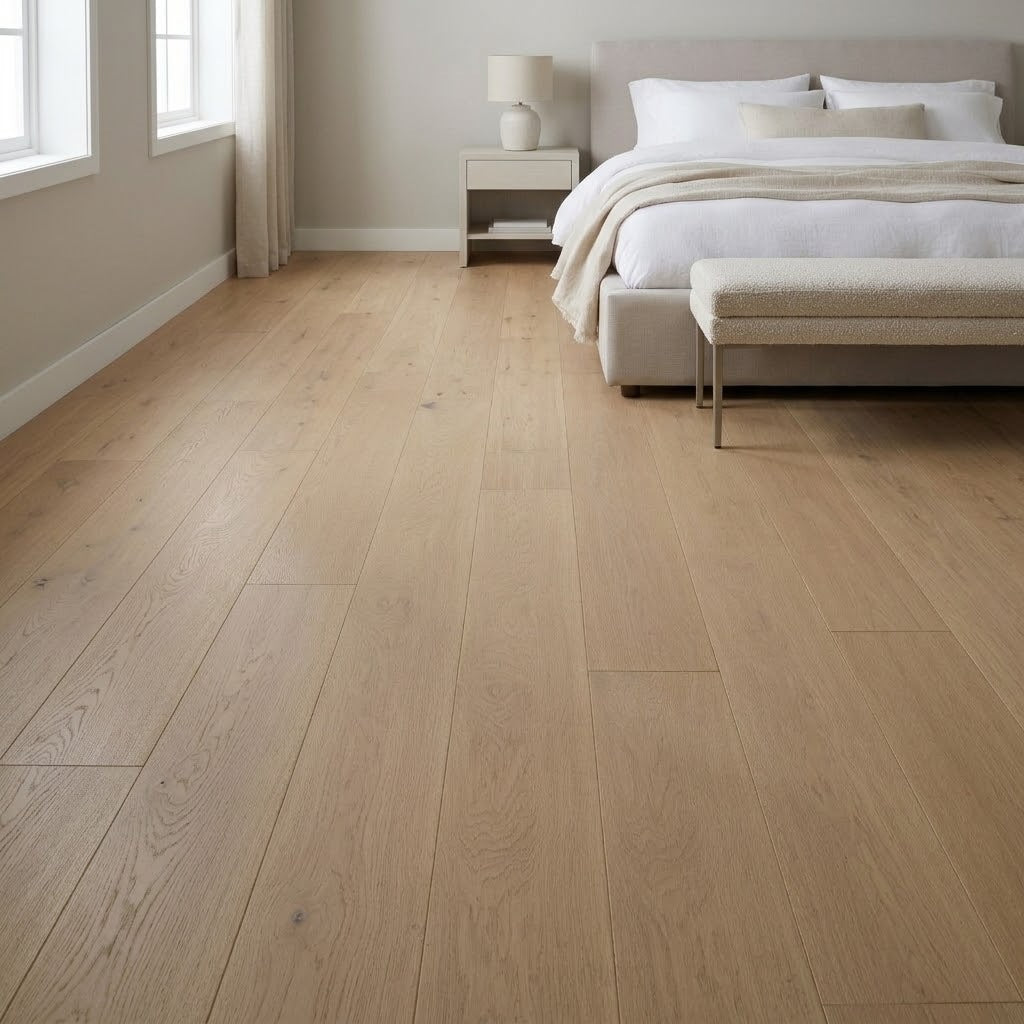 Progettista #126 Engineered Wood Flooring installed in a bedroom