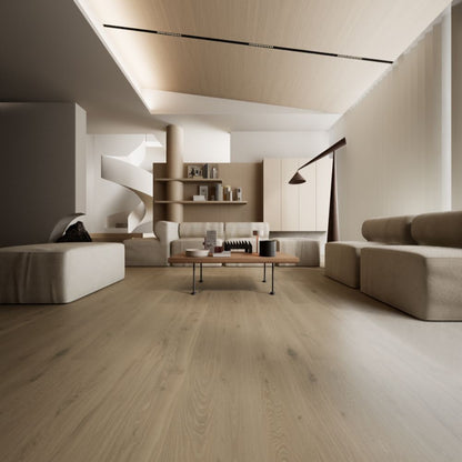 Stella #8306 Engineered Wood Flooring installed in a modern living room