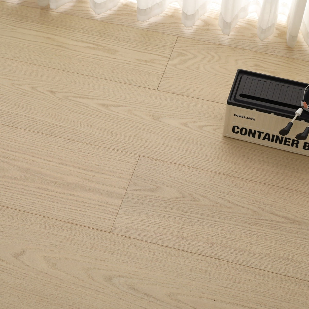 Stella #831 Engineered Wood Flooring styled on the floor, view 3