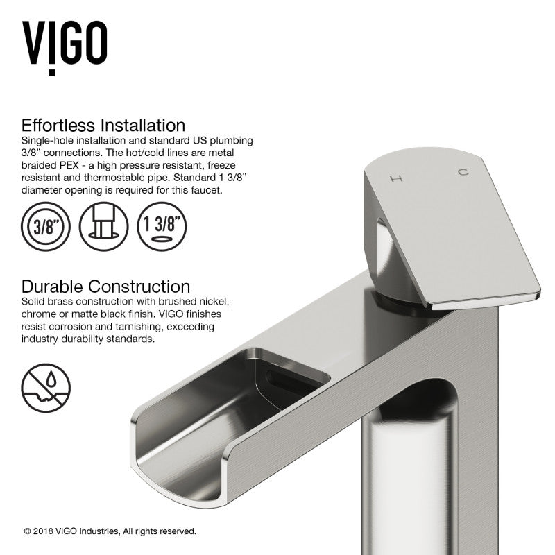 Amada Bathroom Vessel Faucet