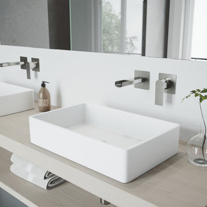 Atticus Wall Mounted Bathroom Lavatory Faucet