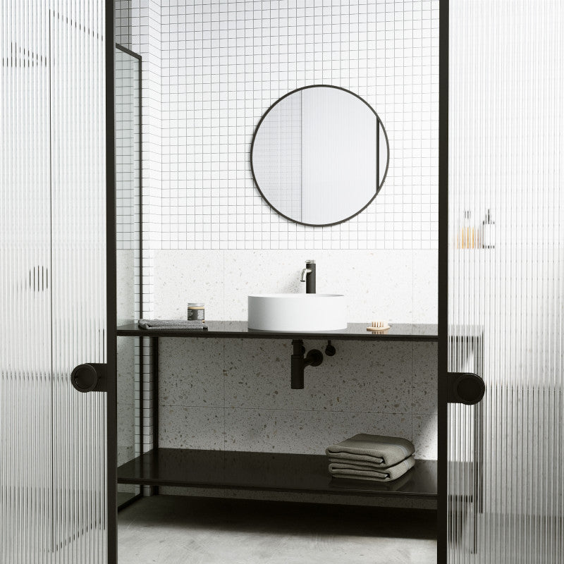 Bryant Round Matte Stone™ Vessel Bathroom Sink