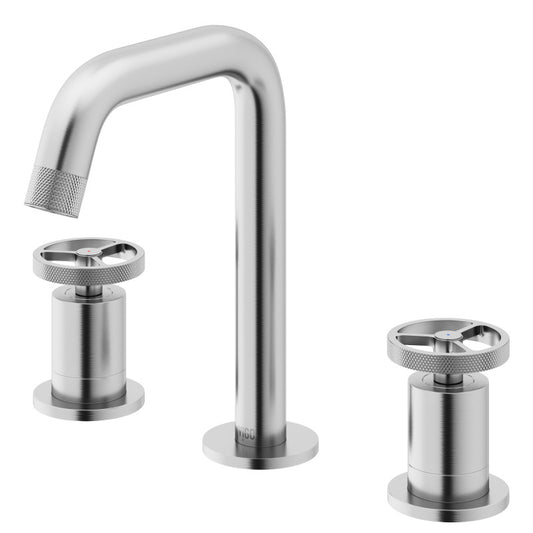 Cass 8" Widespread Bathroom Lavatory Faucet in Solid Brass