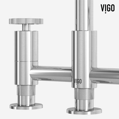 Cass 8" Widespread Kitchen Faucet with Side Sprayer