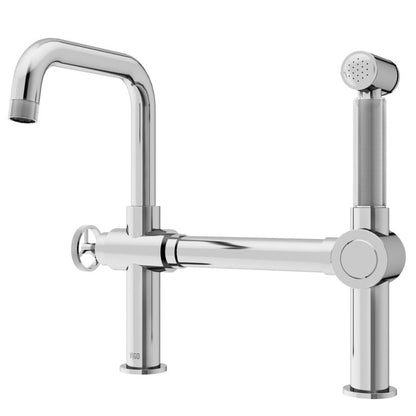 Cass Bridge Kitchen Faucet with Side Sprayer