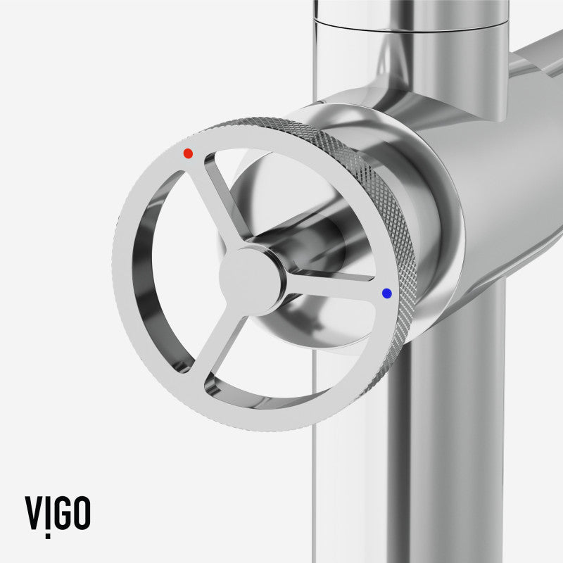 Cass Bridge Kitchen Faucet with Side Sprayer