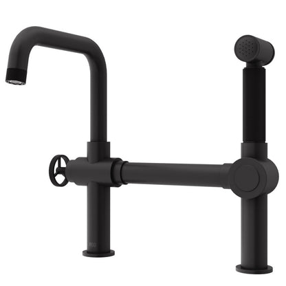 Cass Bridge Kitchen Faucet with Side Sprayer
