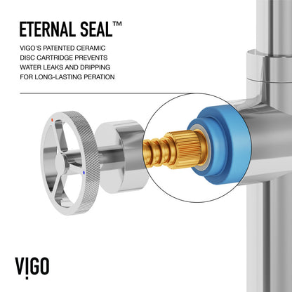 Cass Bridge Kitchen Faucet with Side Sprayer