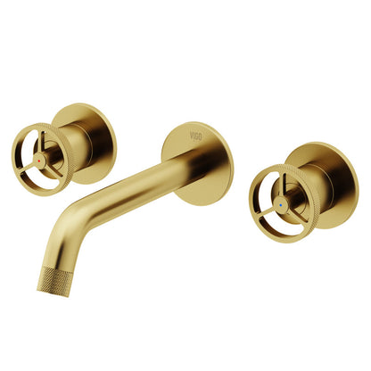 Cass Wall Mounted Bathroom Lavatory Faucet