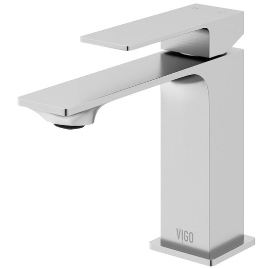 Dunn Bathroom Lavatory Faucet, Solid Brass, single hole installation