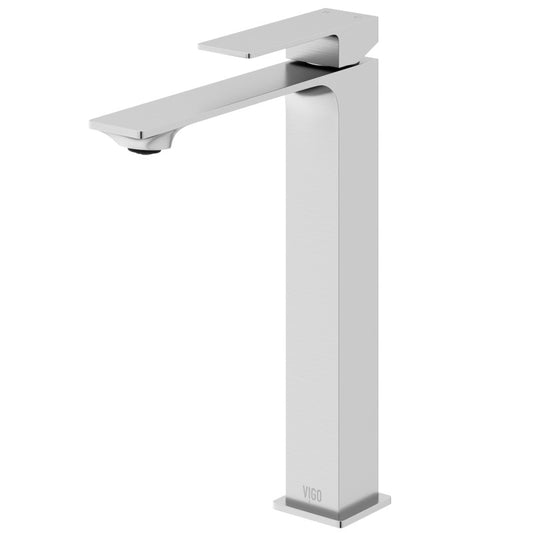 Dunn Bathroom Vessel Faucet, Solid Brass construction
