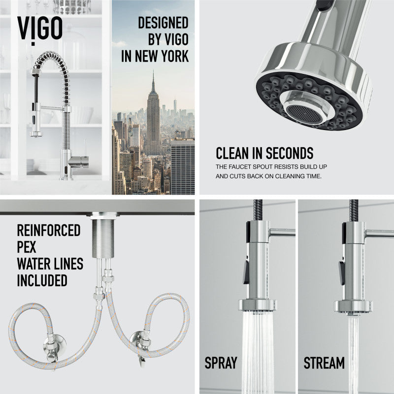 Edison Touchless Sensor Kitchen Faucet