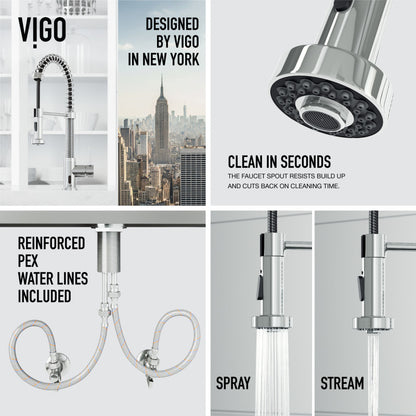 Edison Touchless Sensor Kitchen Faucet