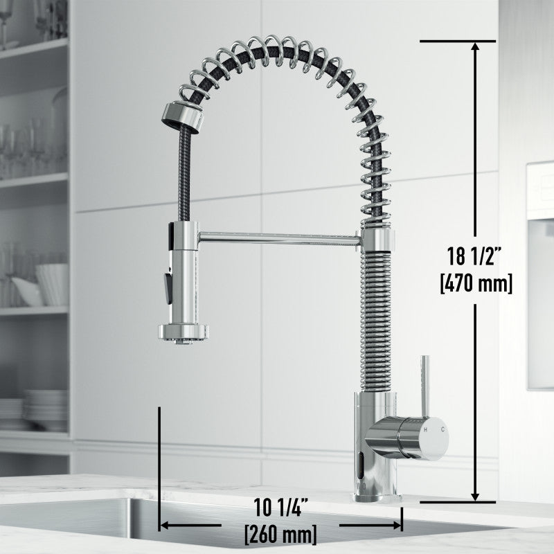 Edison Touchless Sensor Kitchen Faucet