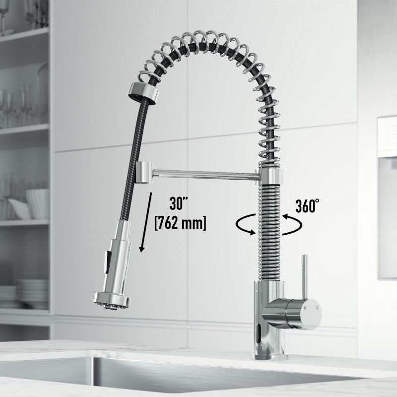 Edison Touchless Sensor Kitchen Faucet