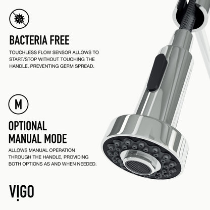 Edison Touchless Sensor Kitchen Faucet