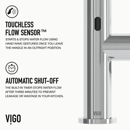 Greenwich Touchless Sensor Kitchen Faucet
