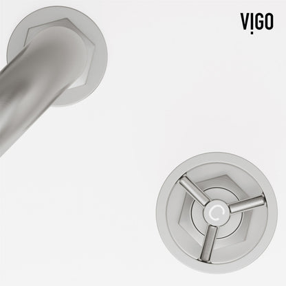 Hart Wheel 8" Widespread Bathroom Lavatory Faucet