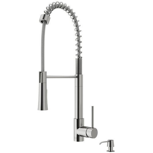 Laurelton Kitchen Faucet with Matching Soap Dispenser