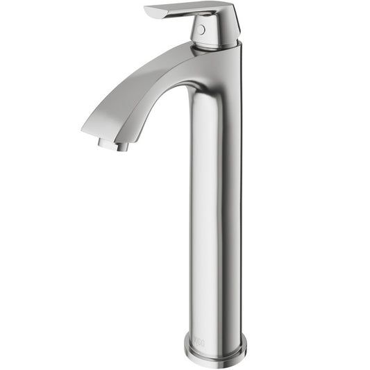 Linus Bathroom Vessel Faucet, Solid Brass construction