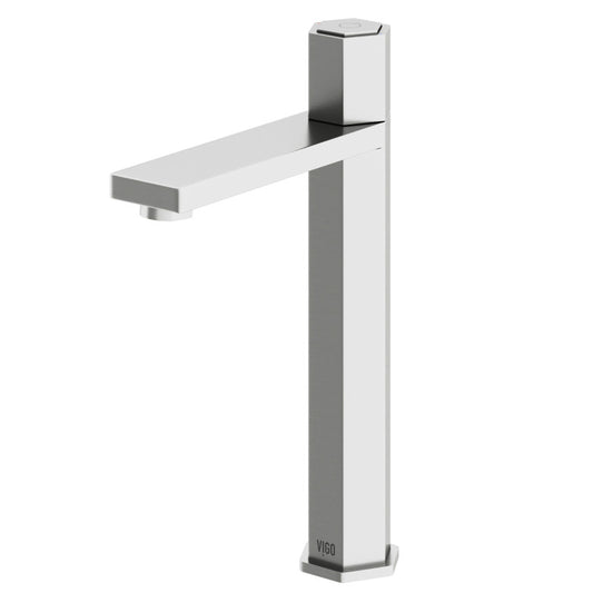 Nova Bathroom Vessel Faucet, Solid Brass construction