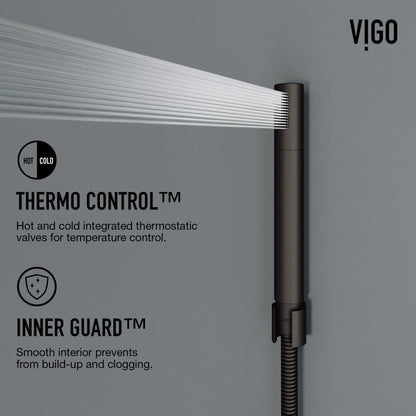 Sutton Square Shower Panel System