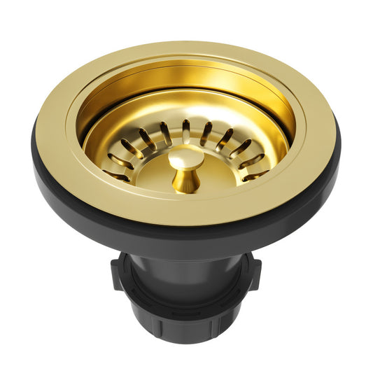 VIGO Kitchen Sink Strainer in Brushed Gold