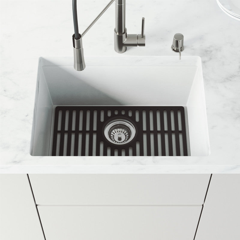 VIGO Silicone Kitchen Sink Grid for Single Basin Sink