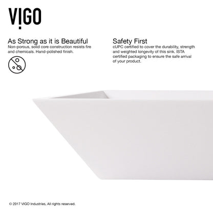 Vinca Matte Stone™ Vessel Bathroom Sink