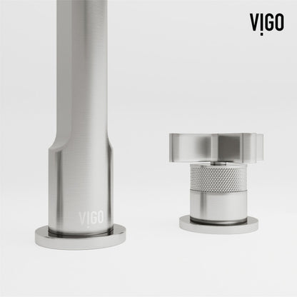 Wythe Cross 8" Widespread Bathroom Lavatory Faucet