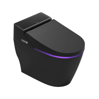 VOVO TCB-8200SA-B integrated bidet toilet, black