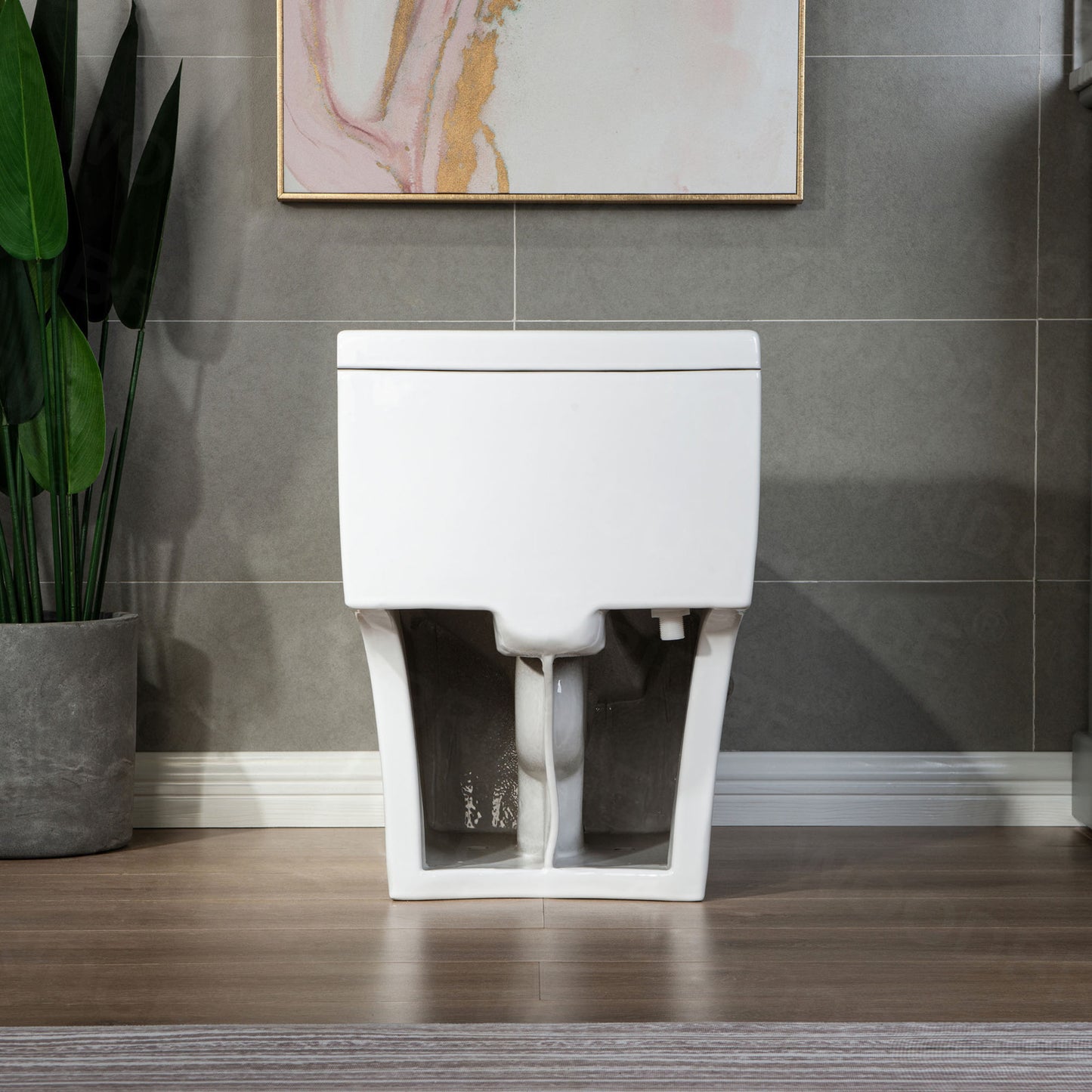 Adler One-Piece Elongated Toilet - additional view