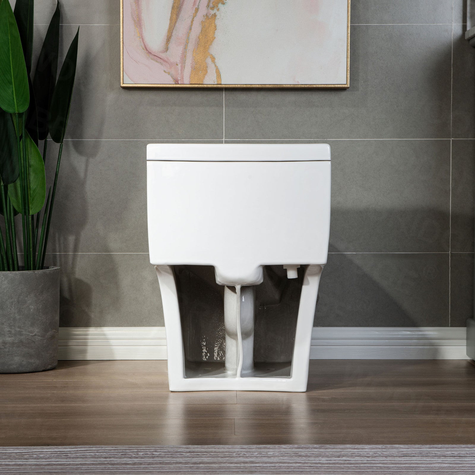 Adler One-Piece Elongated Toilet - additional view