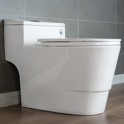 Adler One-Piece Elongated Toilet - additional view