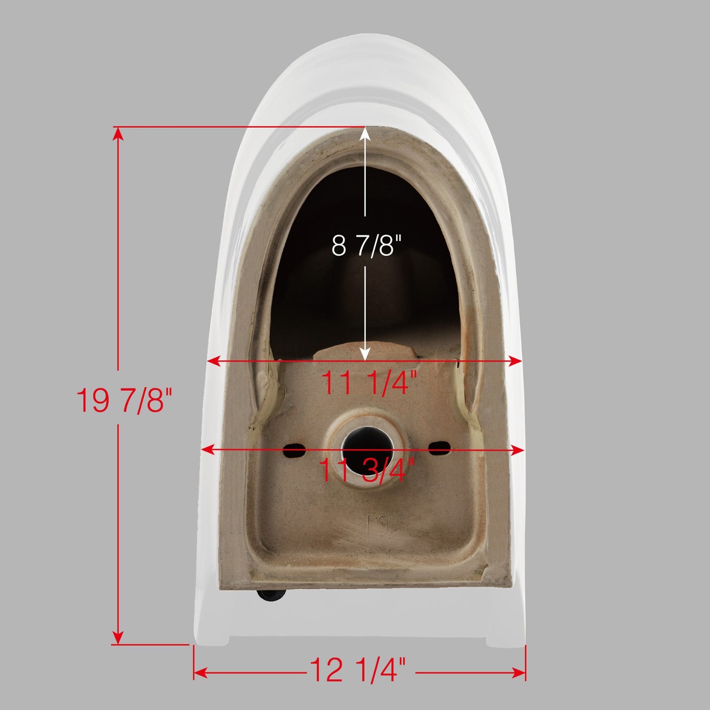 Adler One-Piece Elongated Toilet - additional view