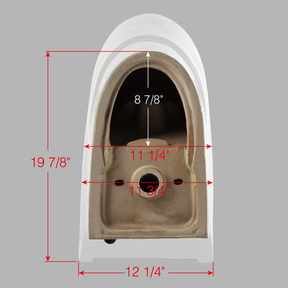 Adler One-Piece Elongated Toilet - additional view