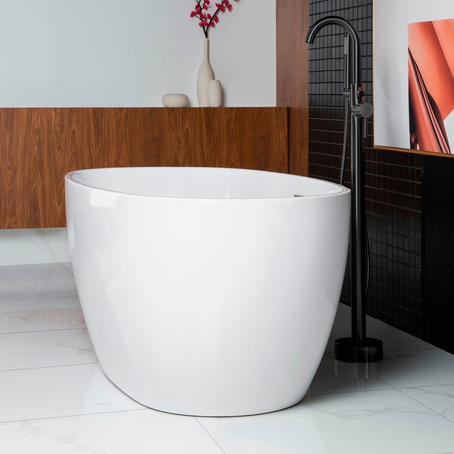 Aerie 55" Freestanding Bathtub