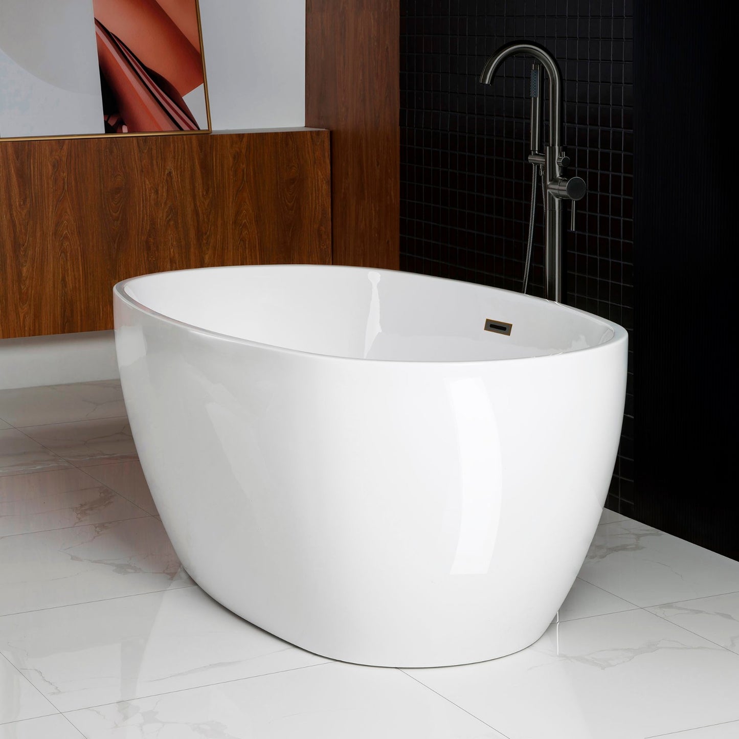 Aerie 55" Freestanding Bathtub