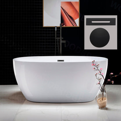 Aerie 55" Freestanding Bathtub