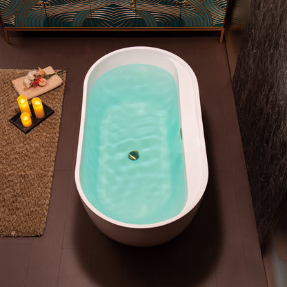 Aura 59" Freestanding Bathtub