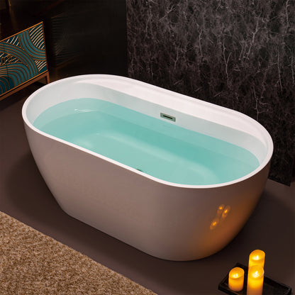 Aura 59" Freestanding Bathtub