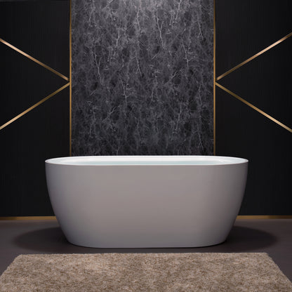 Aura 59" Freestanding Bathtub