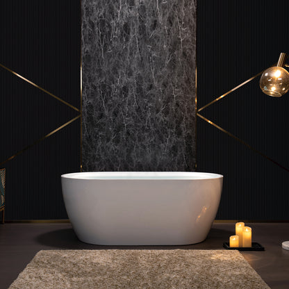 Aura 59" Freestanding Bathtub