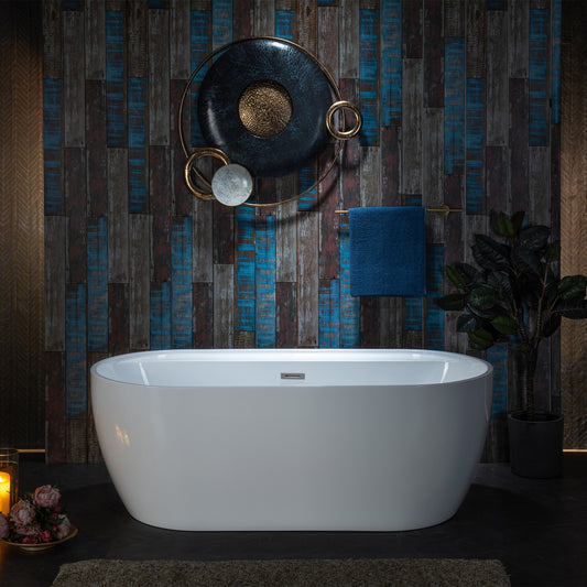 Aura 67" Freestanding Bathtub