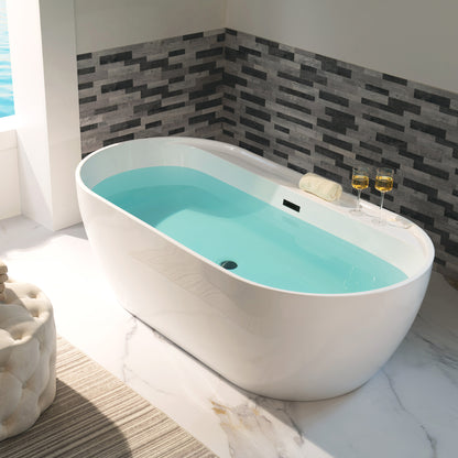 Aura 72" Freestanding Bathtub