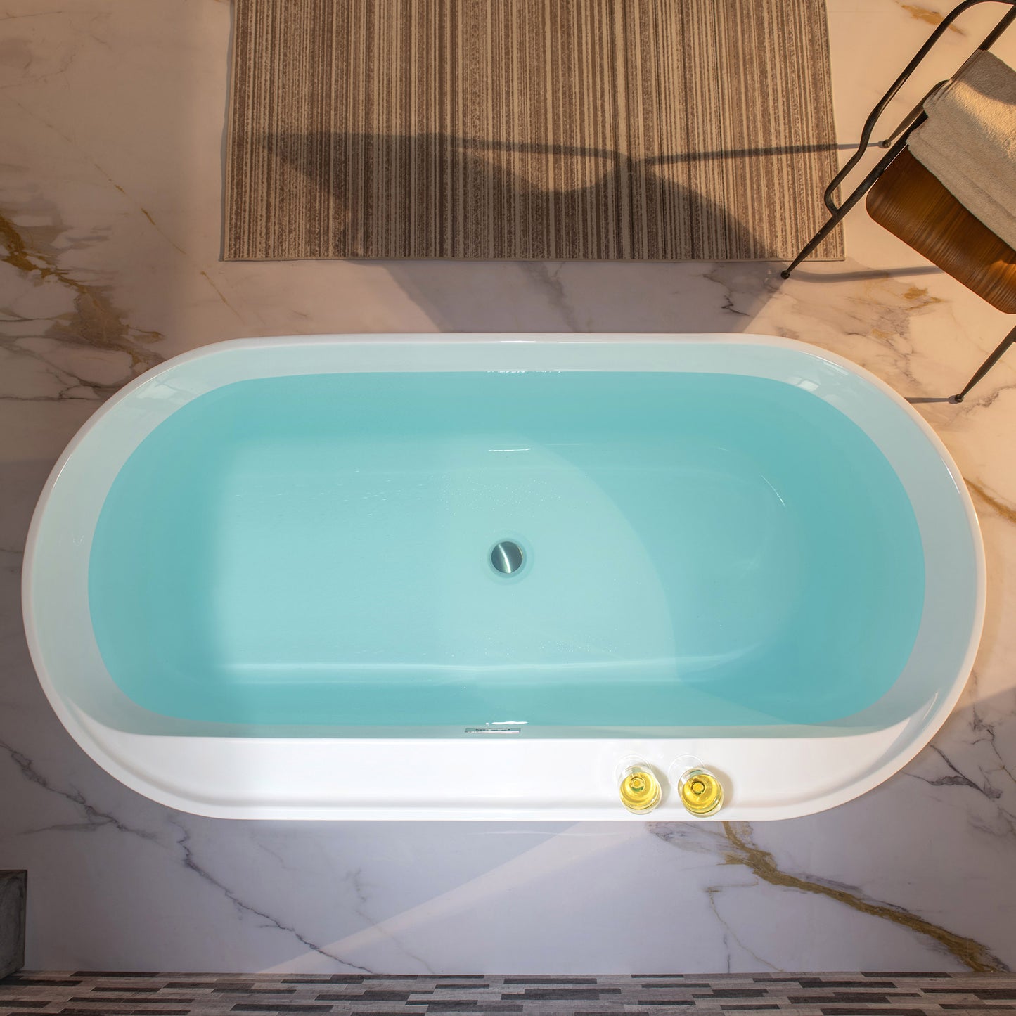 Aura 72" Freestanding Bathtub