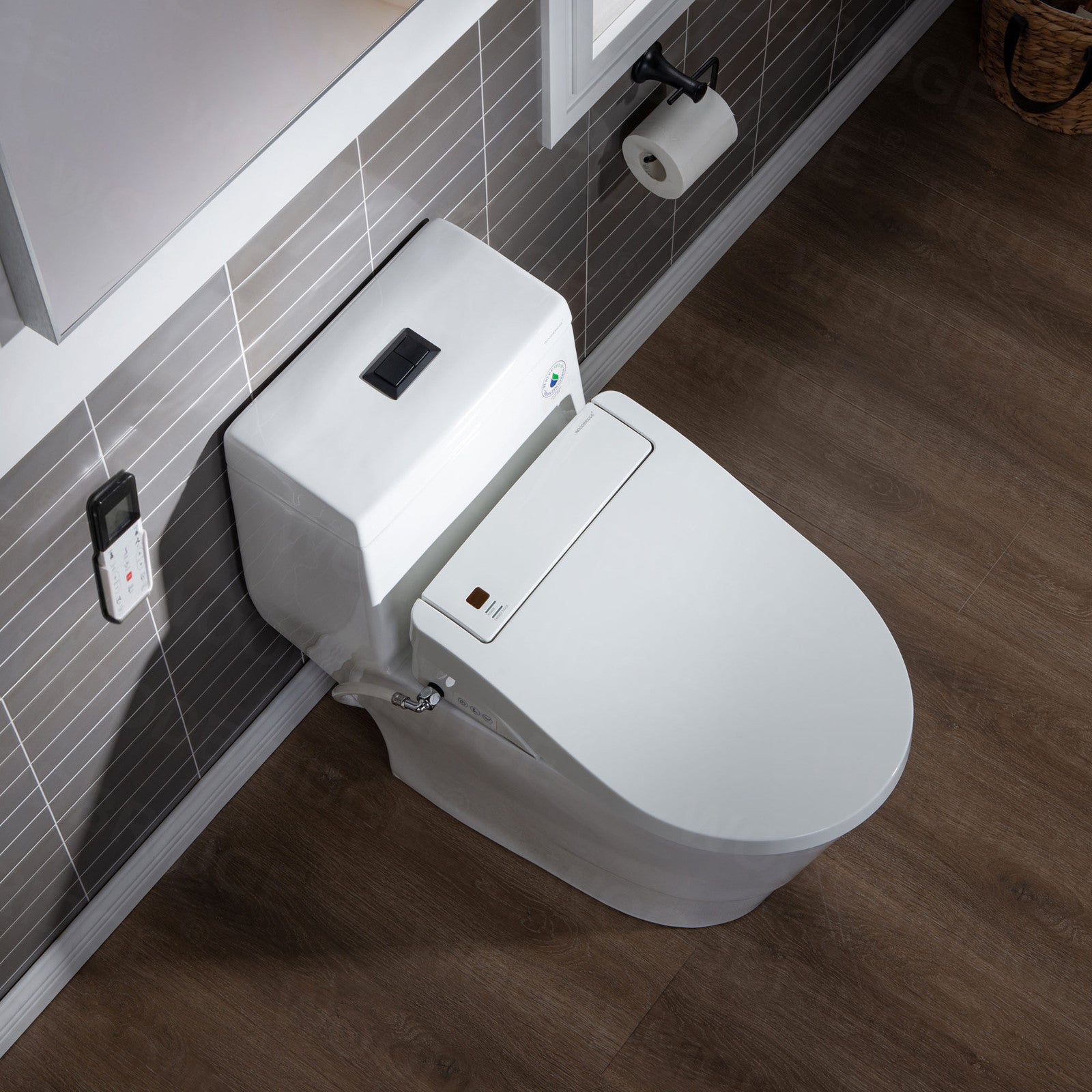 Aurelia Elongated Intelligent Bidet Toilet - dimensions