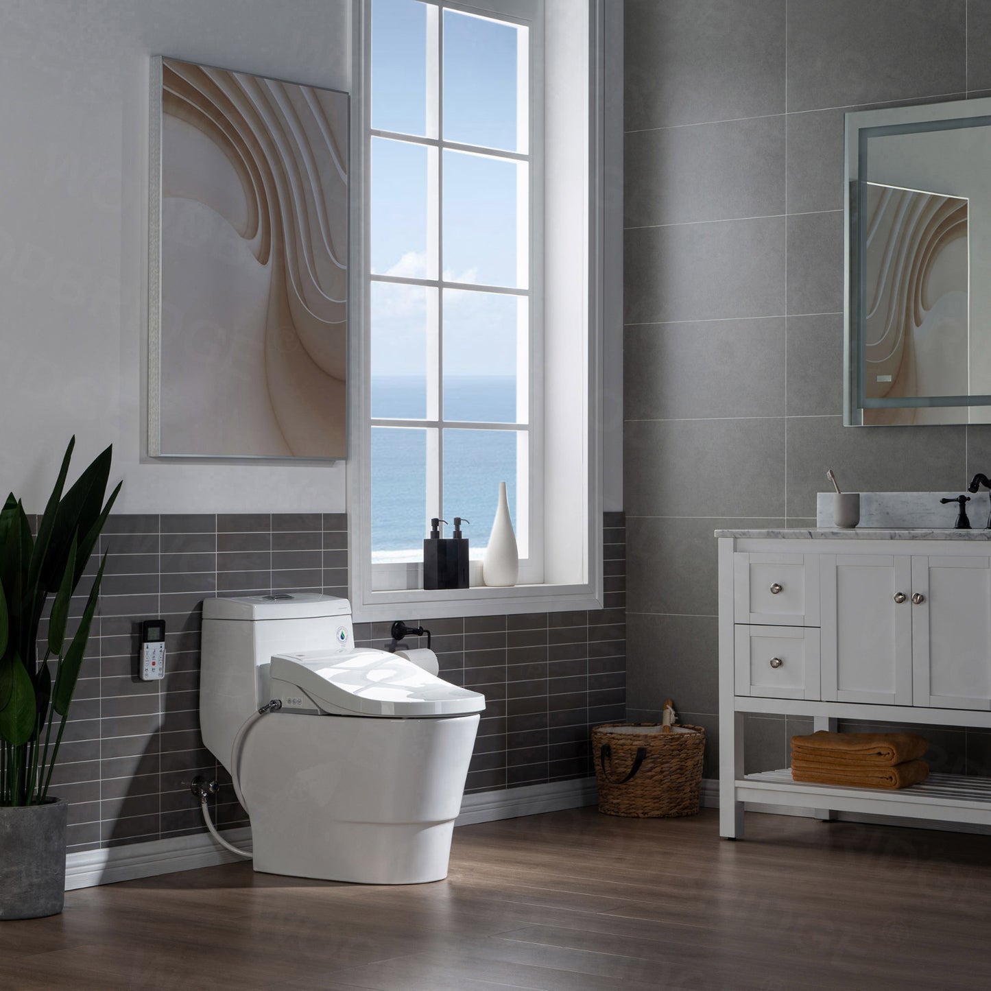 Aurelia Elongated Intelligent Bidet Toilet - additional view