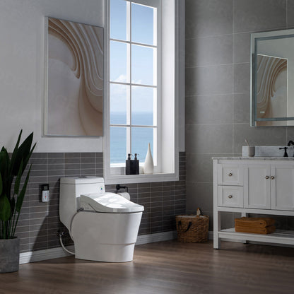 Aurelia Elongated Intelligent Bidet Toilet - additional view
